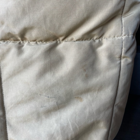 Vintage Sierra Designs Medium Puffer Vest Tan 80s Made In The USA - Picture 4 of 12